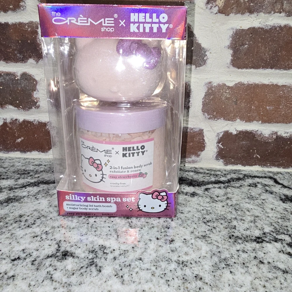 Hello Kitty Body Scrub/Bath Bomb